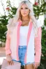Contrast Button Up Dropped Shoulder Shirt sold by Charming Charlie