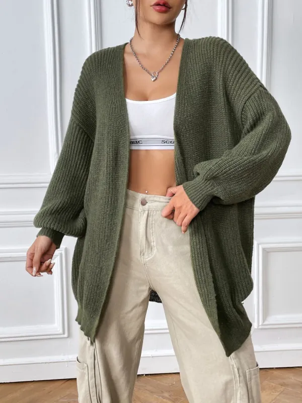 Open Front Long Sleeve Cardigan sold by Charming Charlie