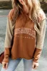 Letter Graphic Long Sleeve Hoodie sold by Charming Charlie