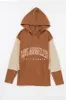 Letter Graphic Long Sleeve Hoodie sold by Charming Charlie