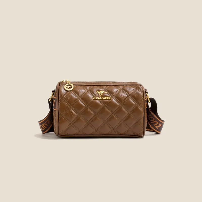 Adjustable Strap PU Leather Shoulder Bag sold by Charming Charlie