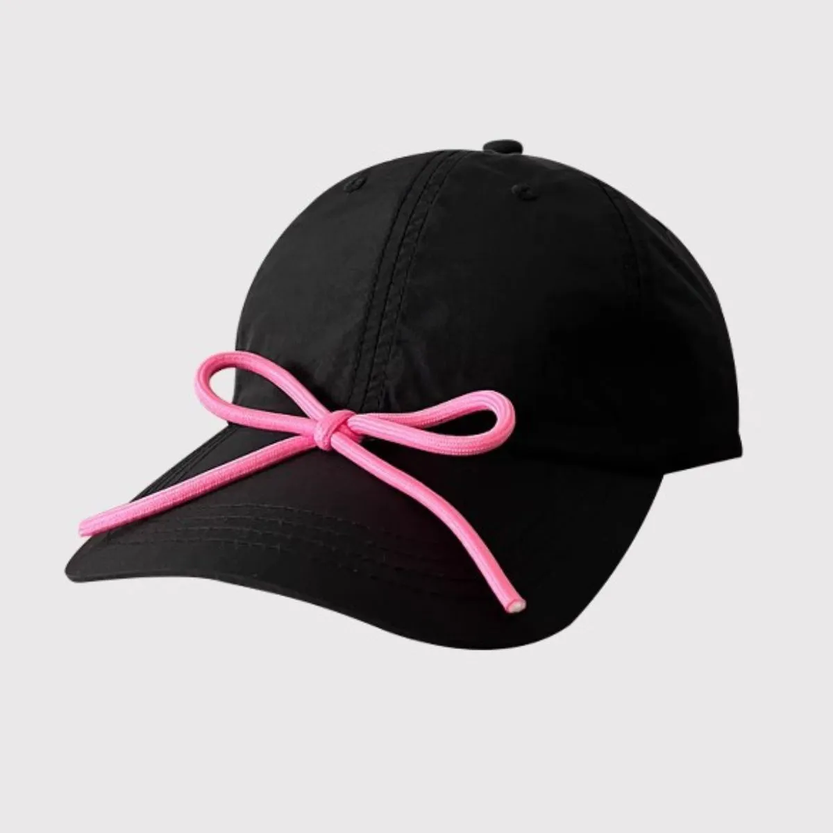 Bow Trim Adjustable Baseball Cap sold by Charming Charlie product image thumbnail 4