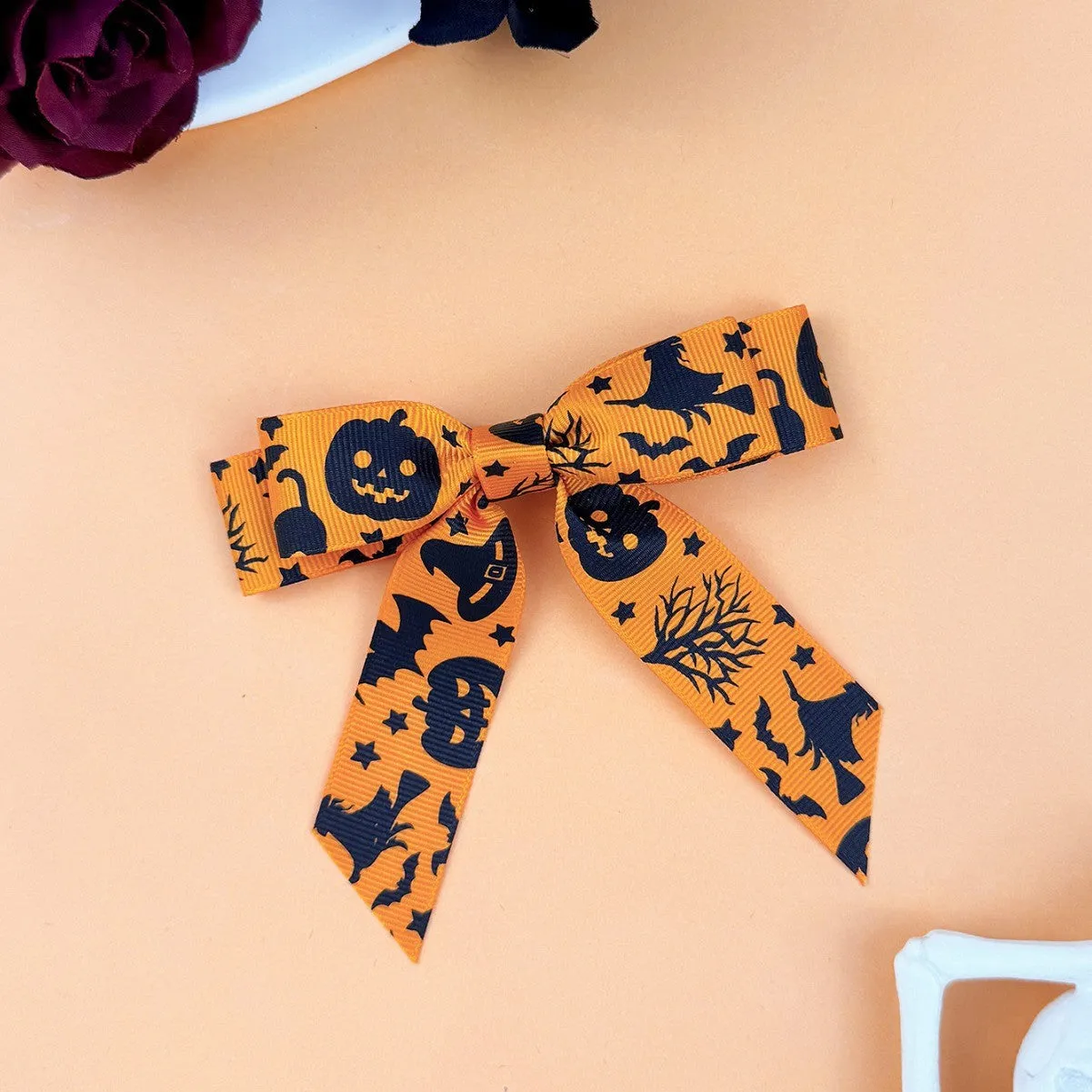 2-Piece Polyester Bow Hair Clip sold by Charming Charlie product image thumbnail 5