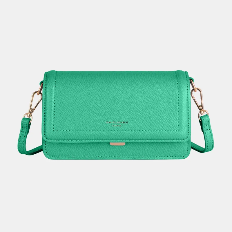 David Jones PU Leather Crossbody Bag sold by Charming Charlie