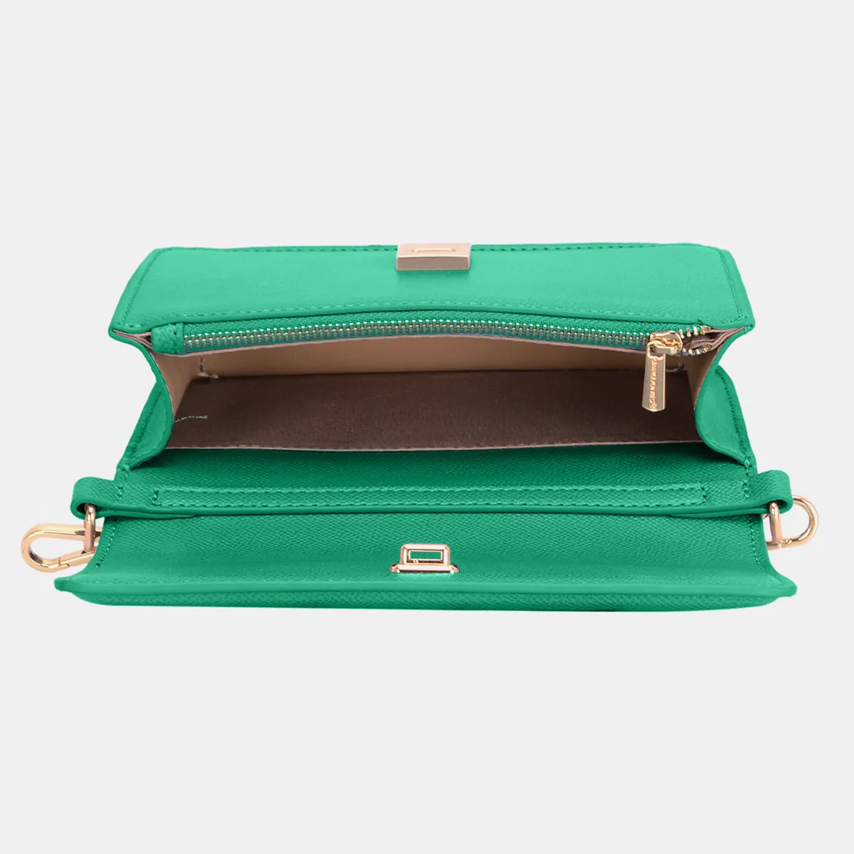 David Jones PU Leather Crossbody Bag sold by Charming Charlie product image thumbnail 5