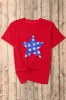 Sequin Star Round Neck Short Sleeve T-Shirt sold by Charming Charlie
