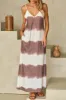 Tie-Dye V-Neck Maxi Cami Dress sold by Charming Charlie