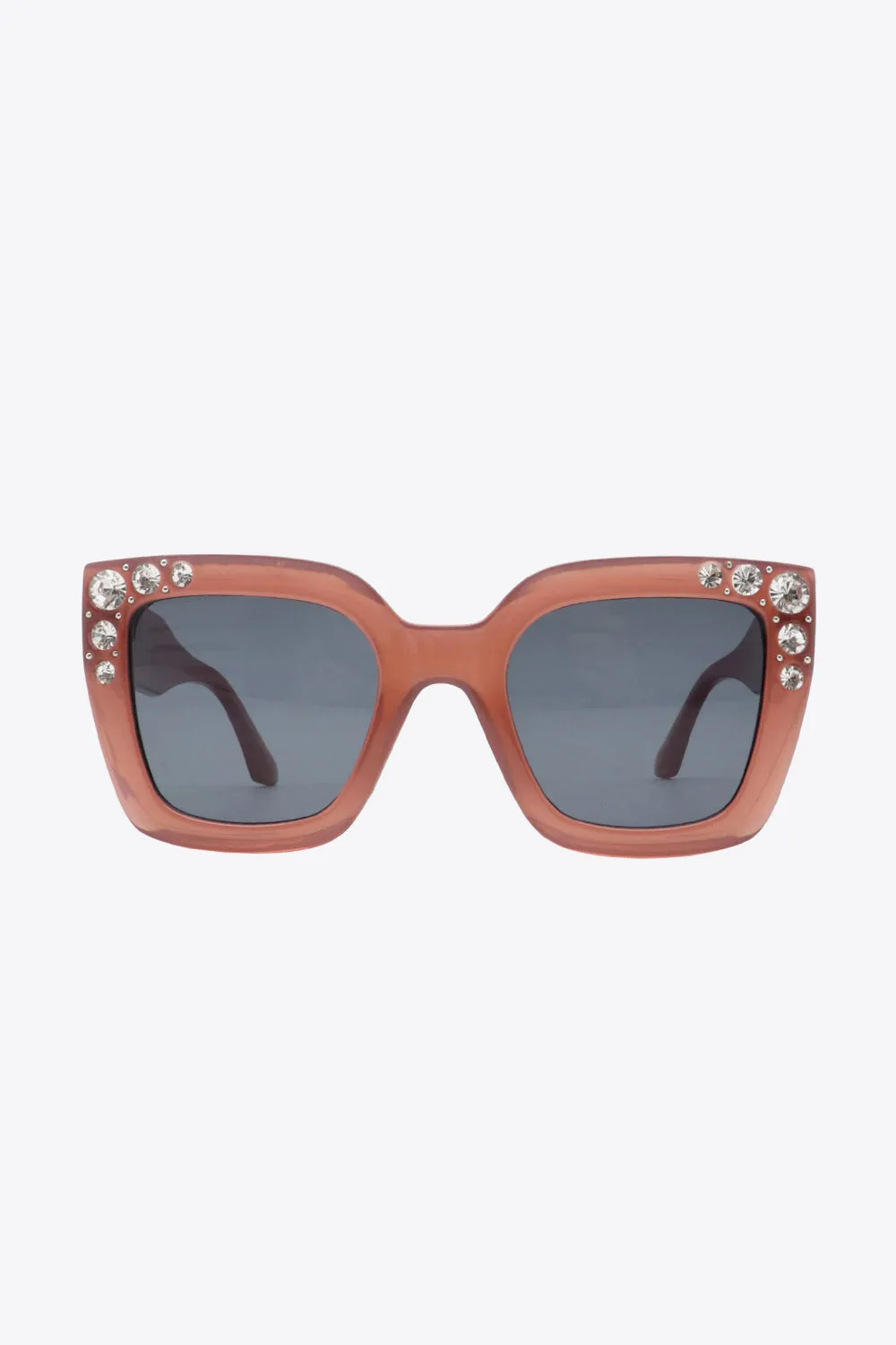 Inlaid Rhinestone Polycarbonate Sunglasses sold by Charming Charlie product image thumbnail 2