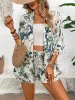 Printed Half Sleeve Top and Shorts Set sold by Charming Charlie
