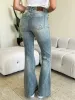Judy Blue Full Size High Waist Flare Jeans sold by Charming Charlie