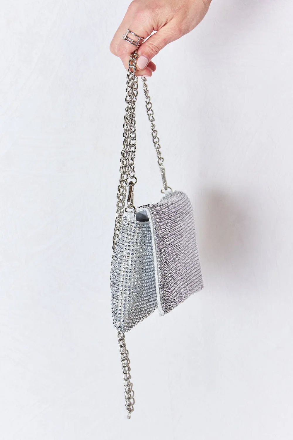 Forever Link Rhinestone Crossbody Bag sold by Charming Charlie product image thumbnail 4