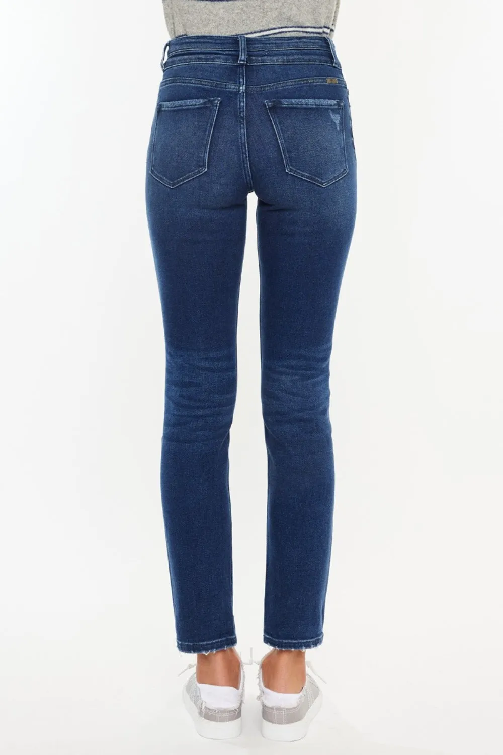 Kancan High Rise Slim Straight Jeans sold by Charming Charlie product image thumbnail 5