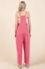 Culture Code Full Size Sleeveless Wide Leg Jumpsuit with Pockets sold by Charming Charlie