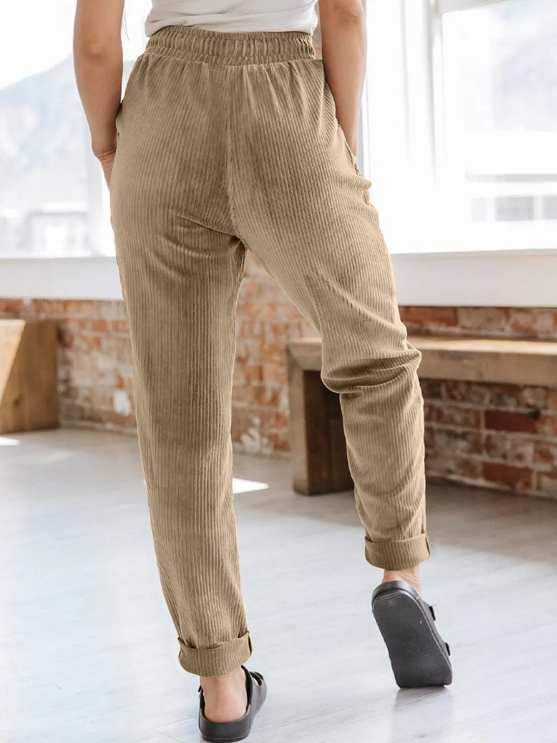 Drawstring Pants with Pockets sold by Charming Charlie product image thumbnail 2