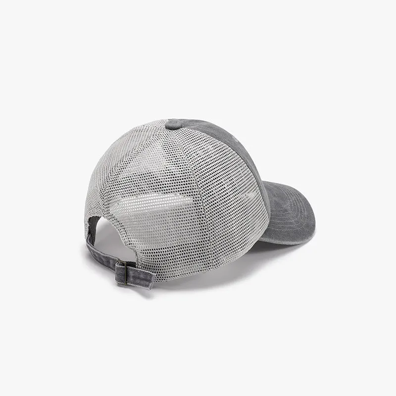 Breathable Mesh Adjustable Baseball Cap sold by Charming Charlie product image thumbnail 4