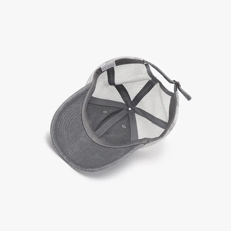 Breathable Mesh Adjustable Baseball Cap sold by Charming Charlie product image thumbnail 3