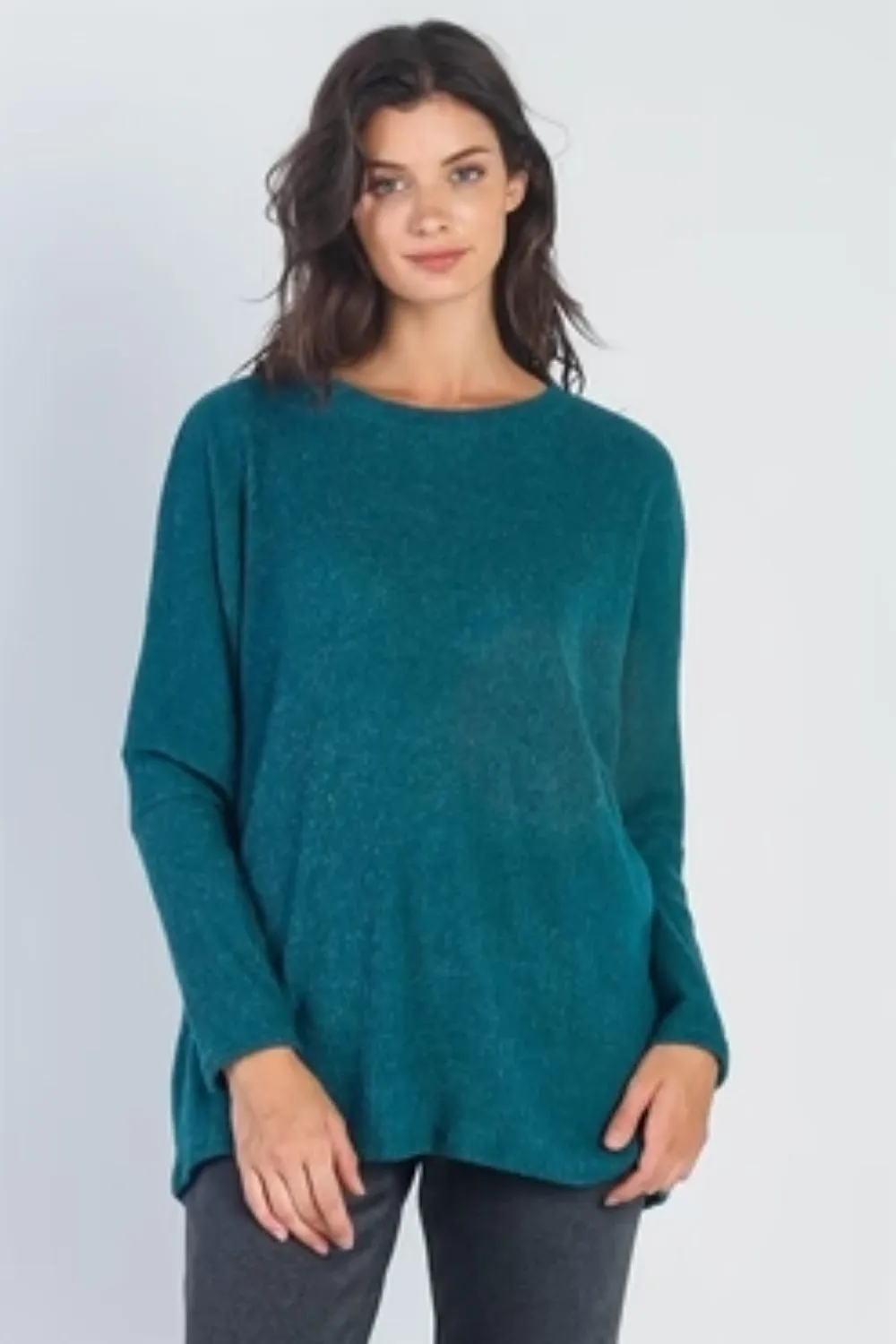 Cherish Apparel Round Neck Long Sleeve Sweater sold by Charming Charlie product image thumbnail 3