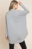 BOMBOM Open Front Long Sleeve Cocoon Cardigan sold by Charming Charlie