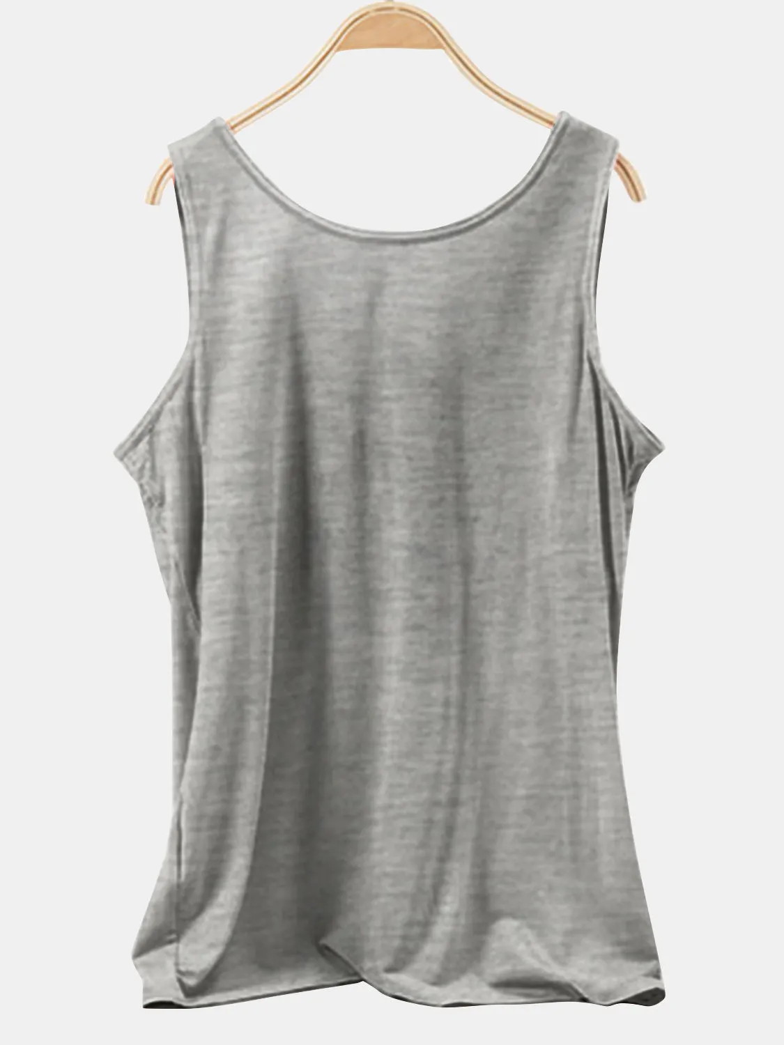 Scoop Neck Wide Strap Tank sold by Charming Charlie product image thumbnail 3