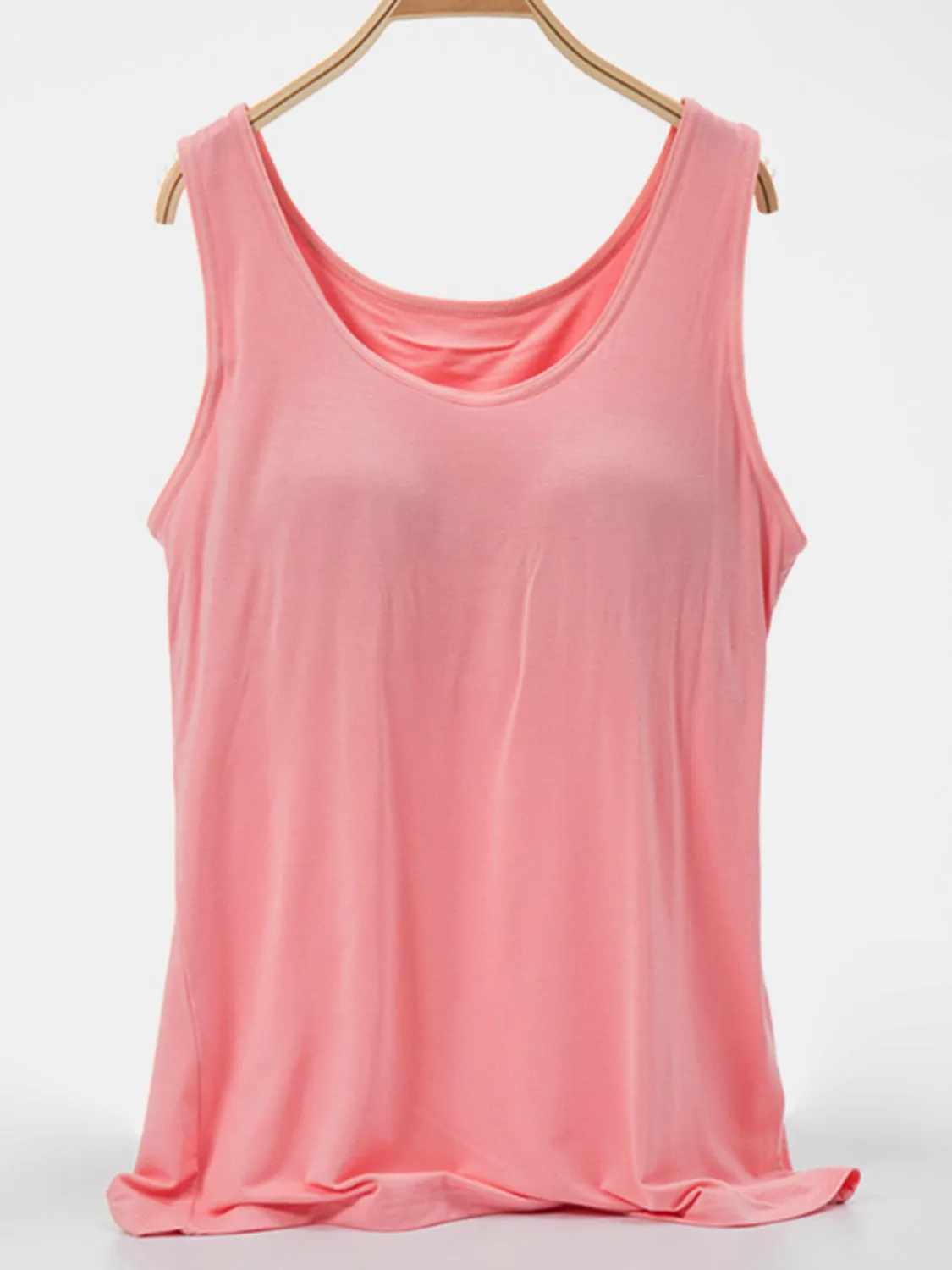 Scoop Neck Wide Strap Tank sold by Charming Charlie product image thumbnail 4
