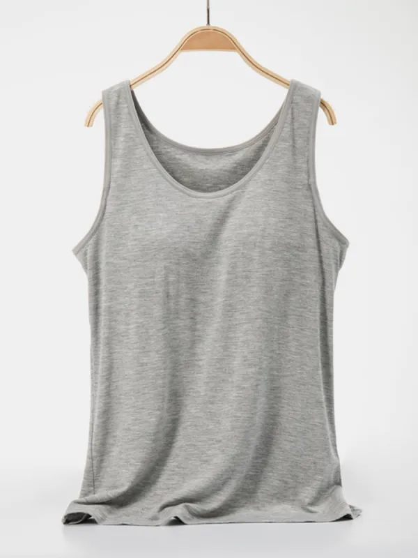 Scoop Neck Wide Strap Tank sold by Charming Charlie