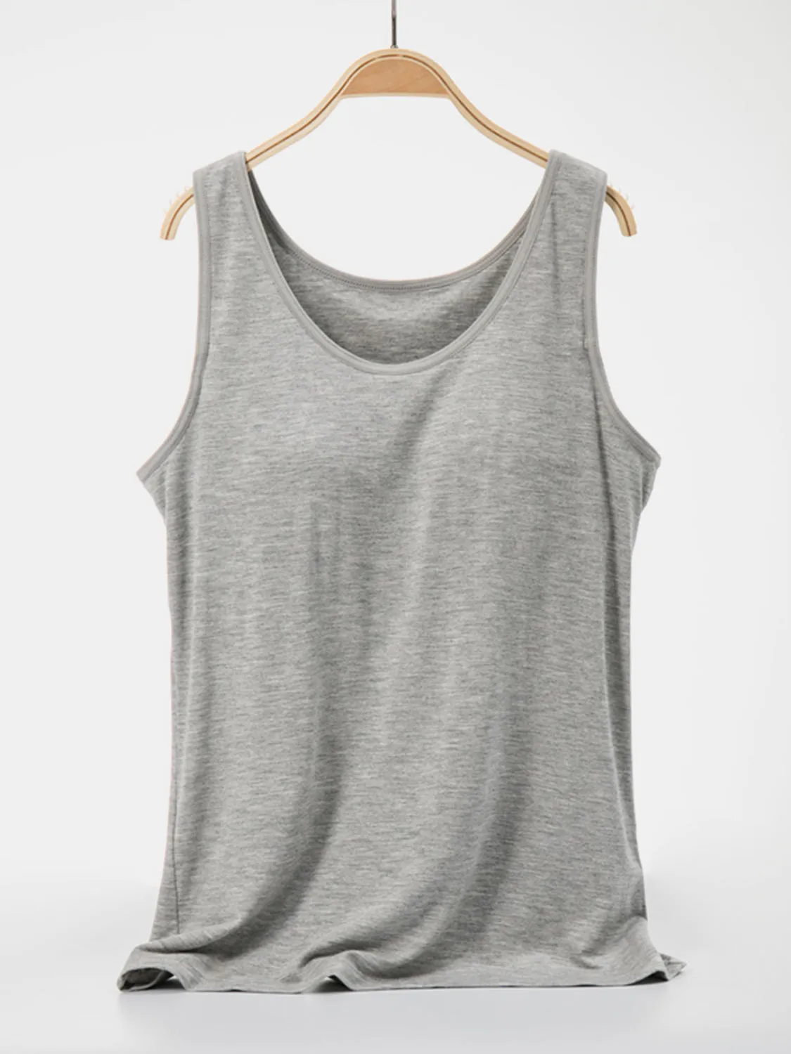 Scoop Neck Wide Strap Tank sold by Charming Charlie