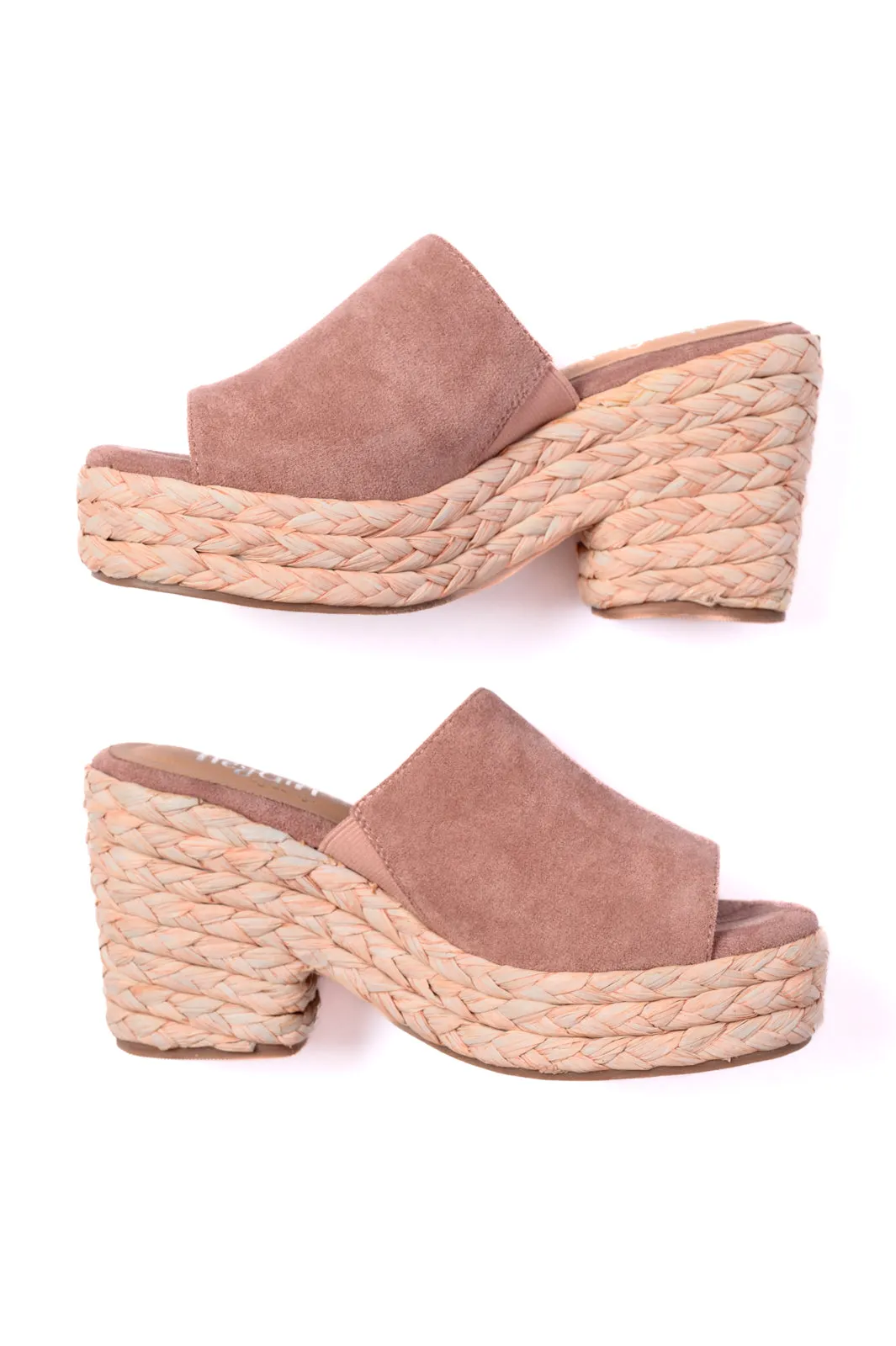 Solstice Espadrille Wedge in Blush sold by Charming Charlie