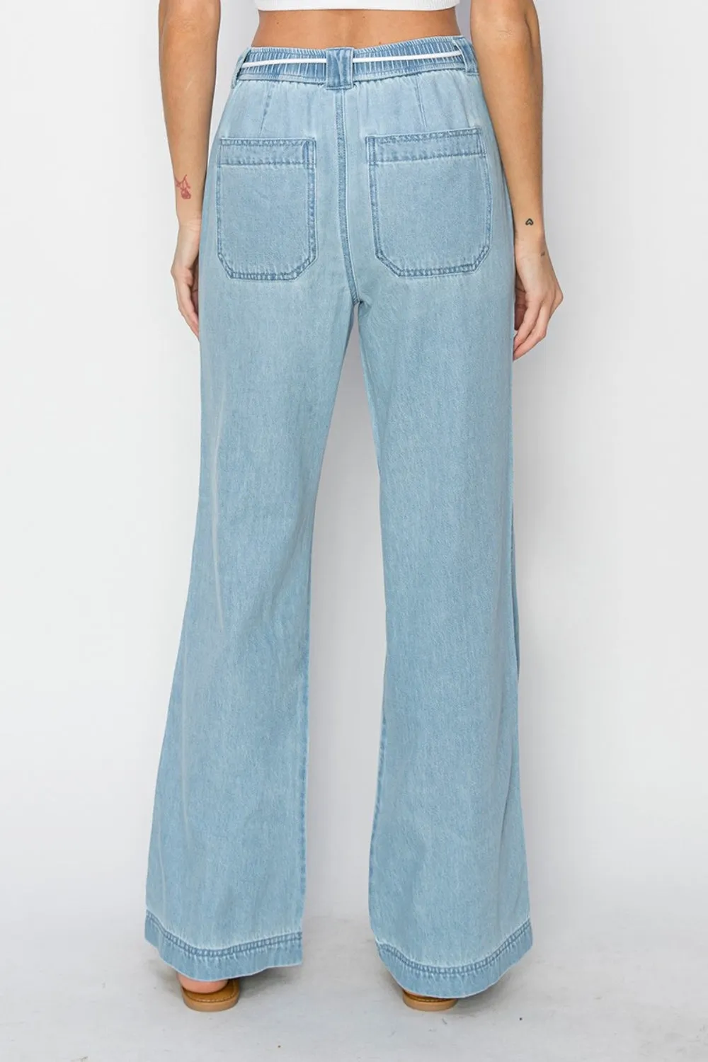 RISEN High Rise Straight Jeans sold by Charming Charlie product image thumbnail 2