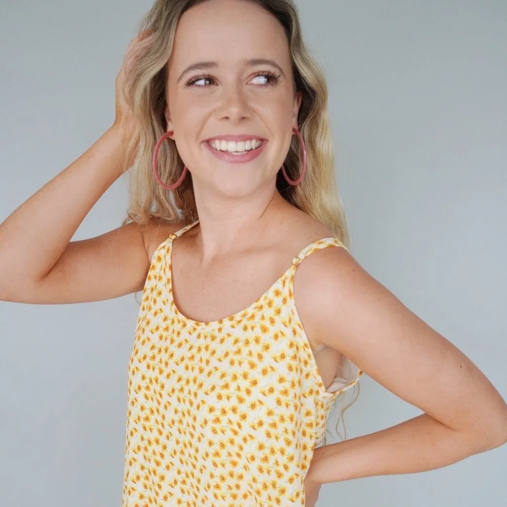 Holly Hoop (Mega) - Dusty Pink sold by Charming Charlie