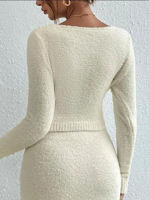 Sweater skirt set sold by Charming Charlie product image thumbnail 3