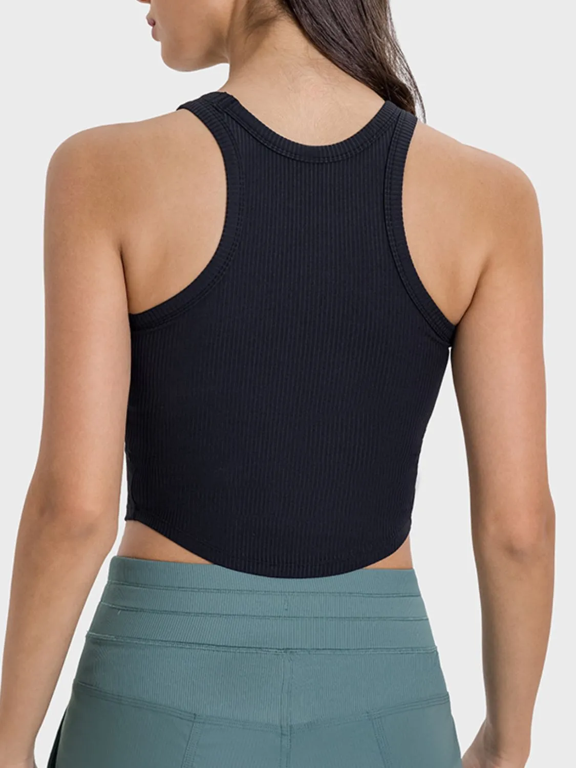 Round Neck Racerback Active Tank sold by Charming Charlie product image thumbnail 5