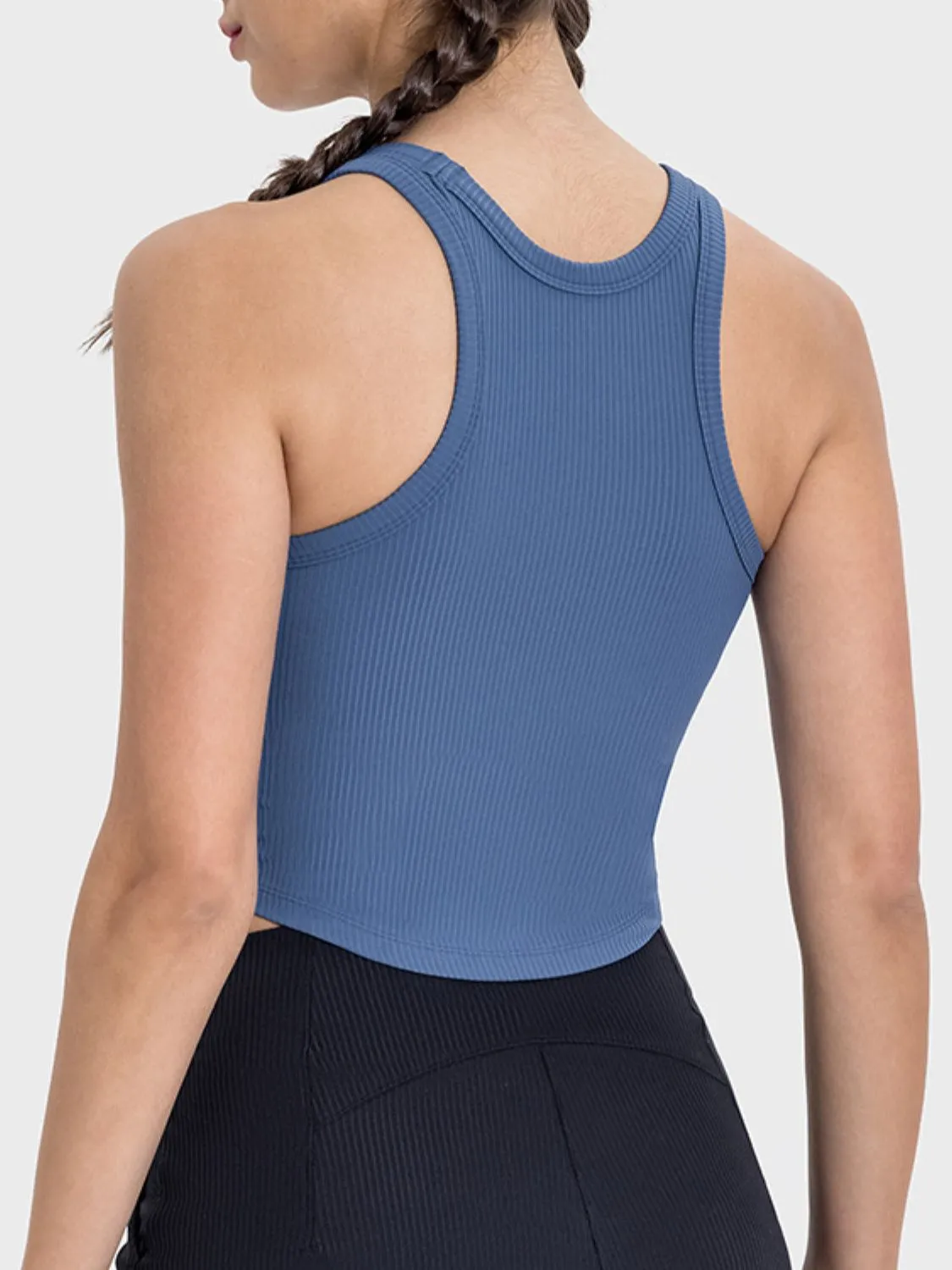 Round Neck Racerback Active Tank sold by Charming Charlie product image thumbnail 2