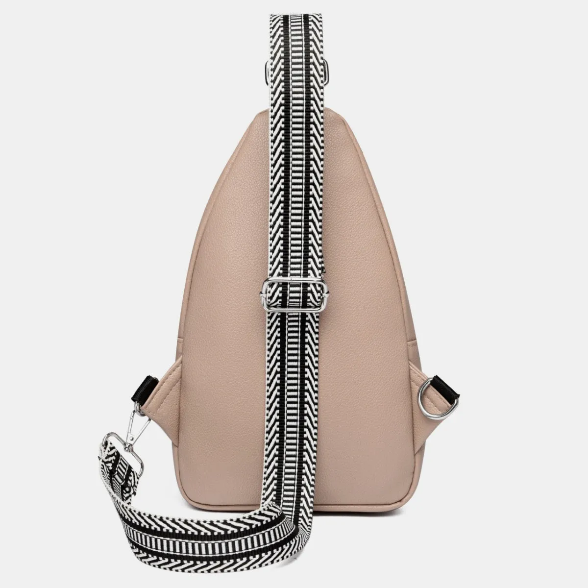 PU Leather Adjustable Strap Crossbody Bag sold by Charming Charlie product image thumbnail 2