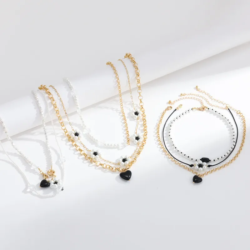 Gold-Plated Pearl Necklace sold by Charming Charlie