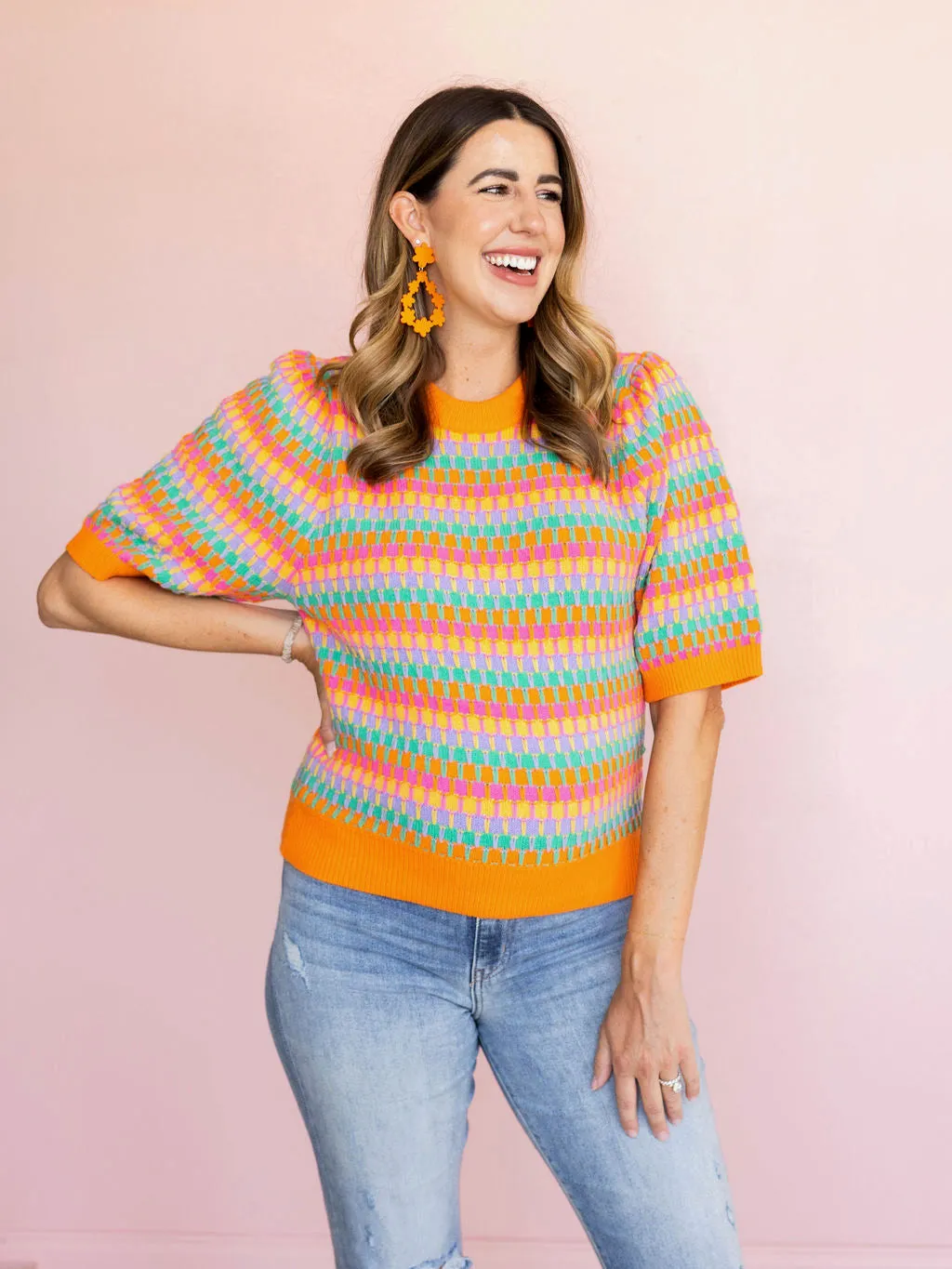 Bianca - Metallic Orange sold by Charming Charlie product image thumbnail 4