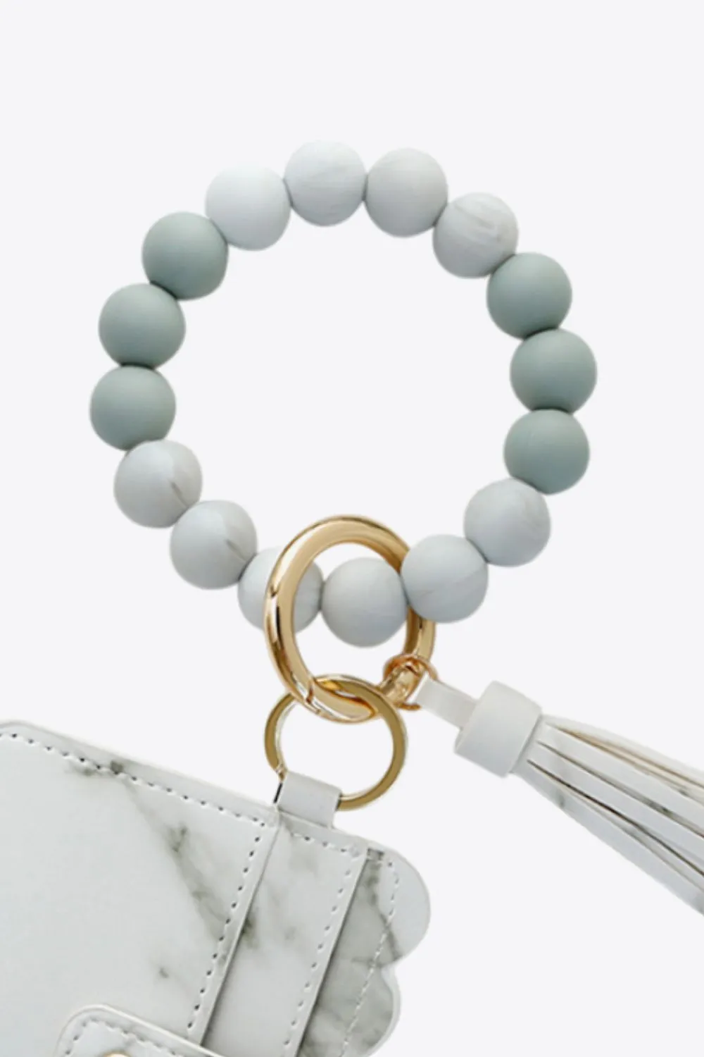 Beaded Tassel Keychain with Wallet sold by Charming Charlie product image thumbnail 2