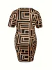 Plus Size Sweetheart Neck Short Sleeve Mini Dress sold by Charming Charlie