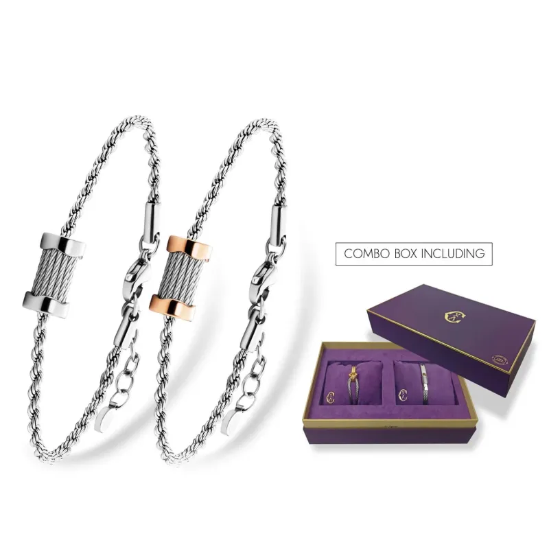 Combo set Jade & Luca sold by Charriol