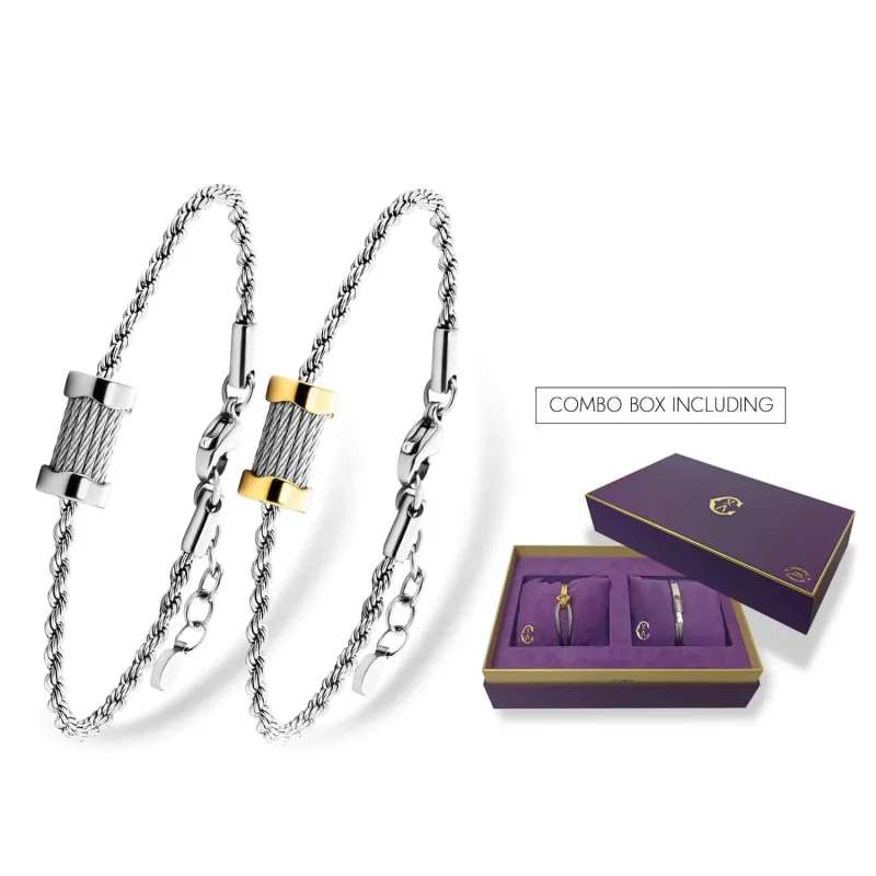 Combo set Zara & Milan sold by Charriol