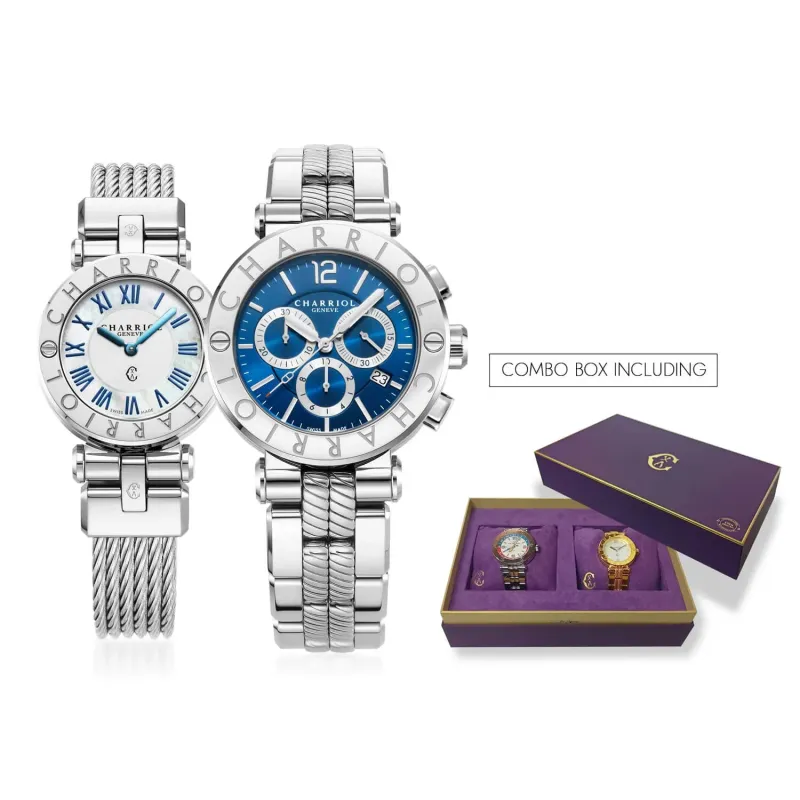 Combo set Inés & Rafael sold by Charriol