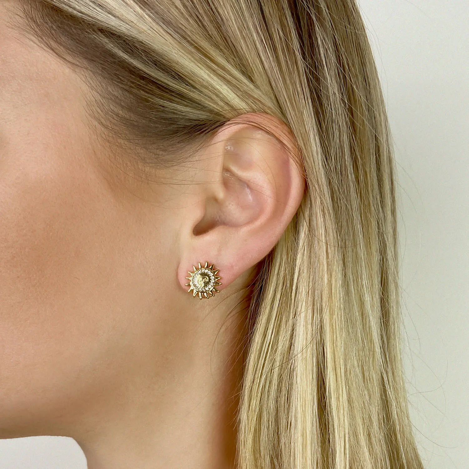 St-Tropez® Sunflare Earrings sold by Charriol product image thumbnail 2