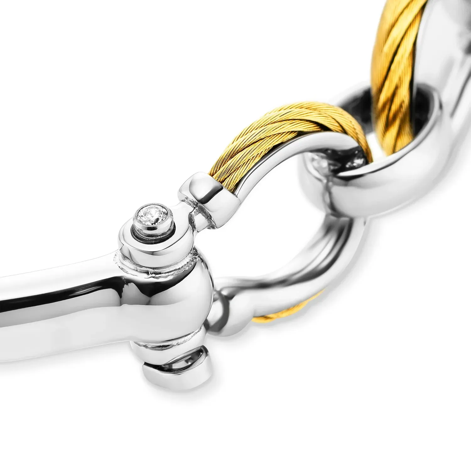 St. Tropez® Mariner Shackle Bracelet sold by Charriol product image thumbnail 2