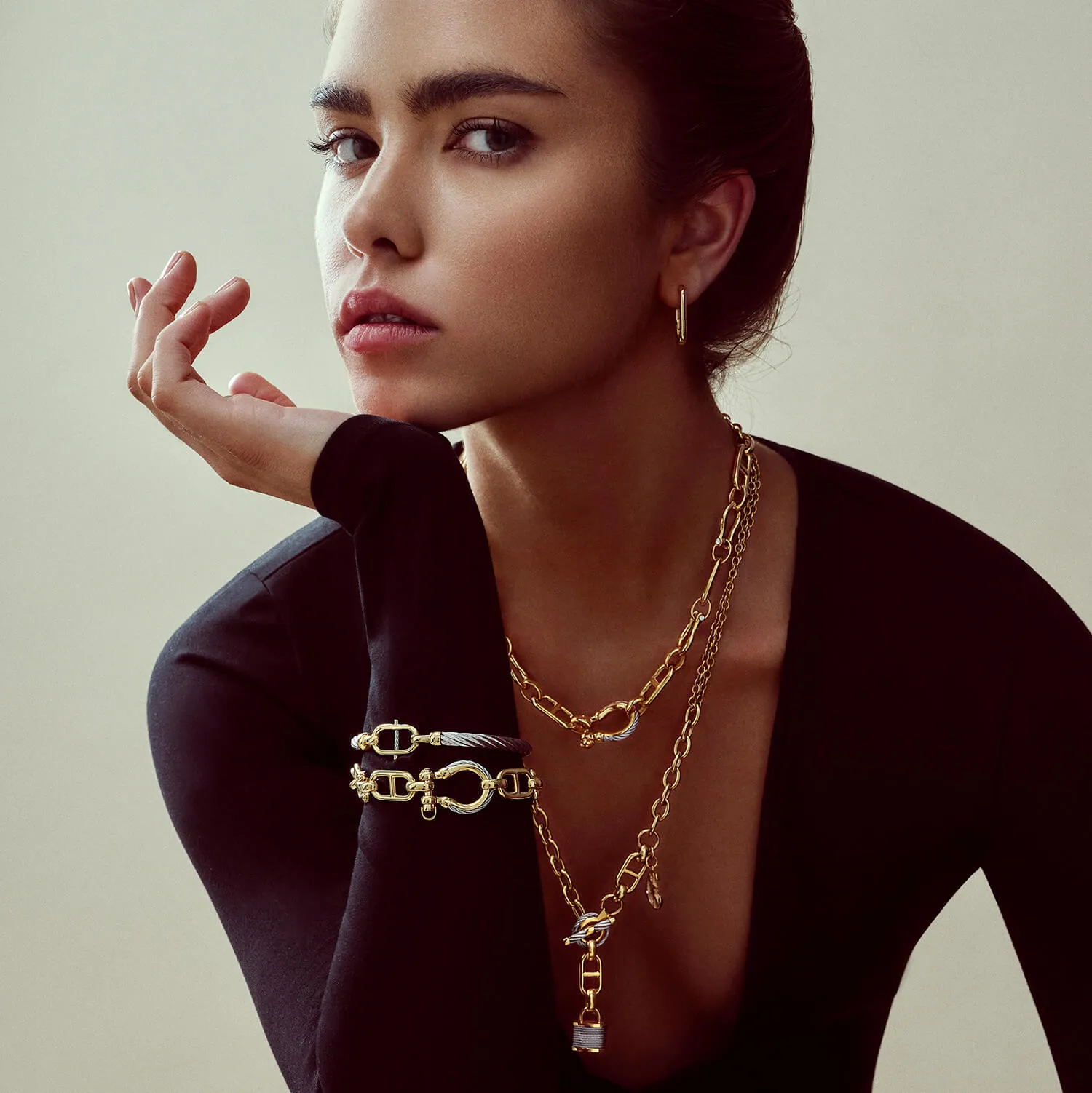 St. Tropez® Mariner Shackle Bracelet sold by Charriol product image thumbnail 5