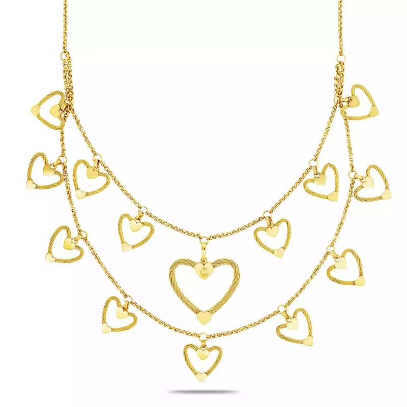 Cable Signature Passion Necklace 15 Pendants sold by Charriol