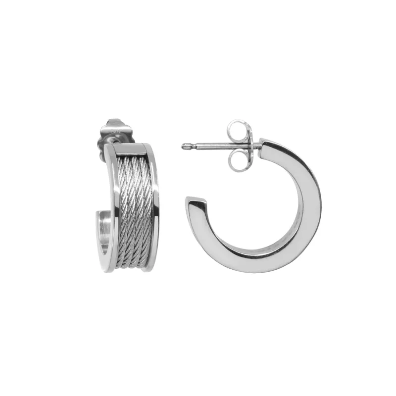 Forever™ Icon Earrings made by Charriol