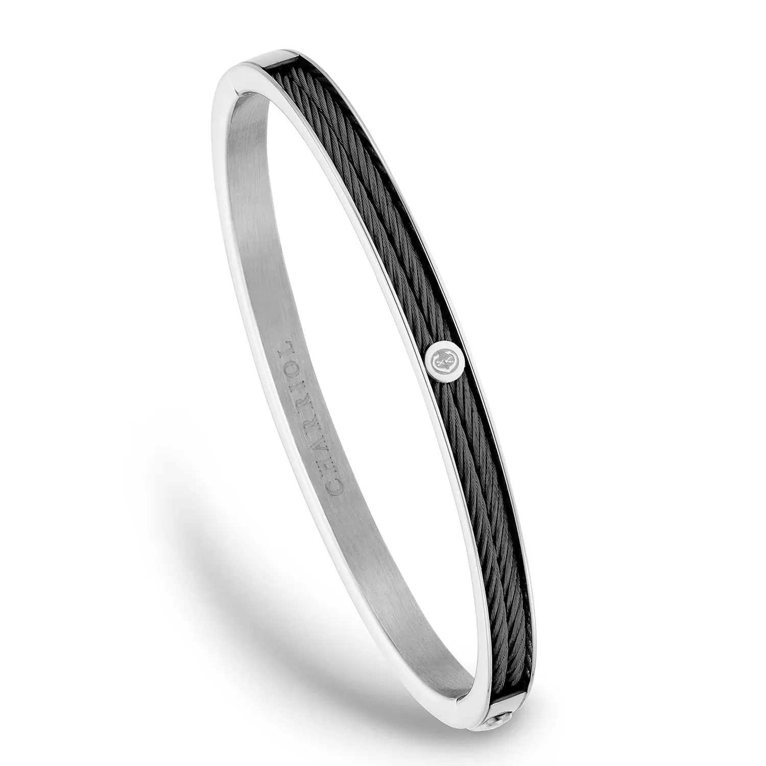Forever™ Icon Thin Bangle sold by Charriol product image thumbnail 3