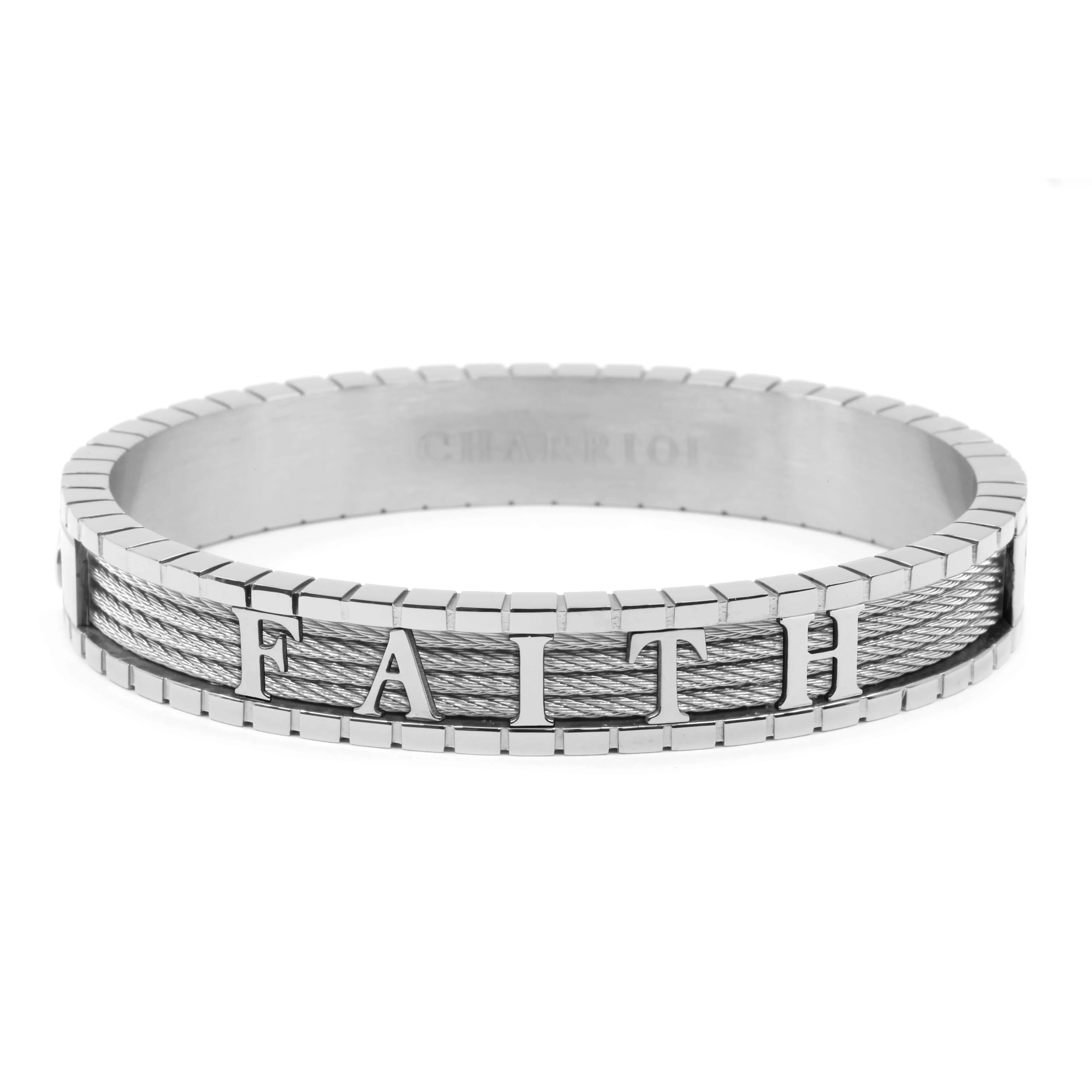 Forever™ Bangle Personalized Steel/Steel sold by Charriol product image thumbnail 2