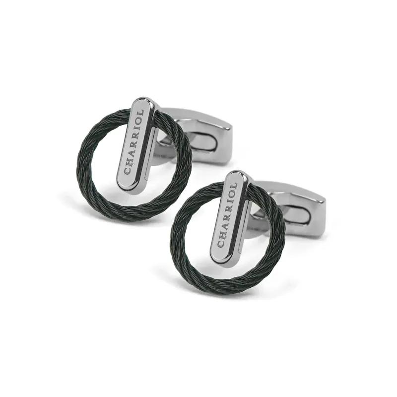 Zen Harmony Cufflinks made by Charriol
