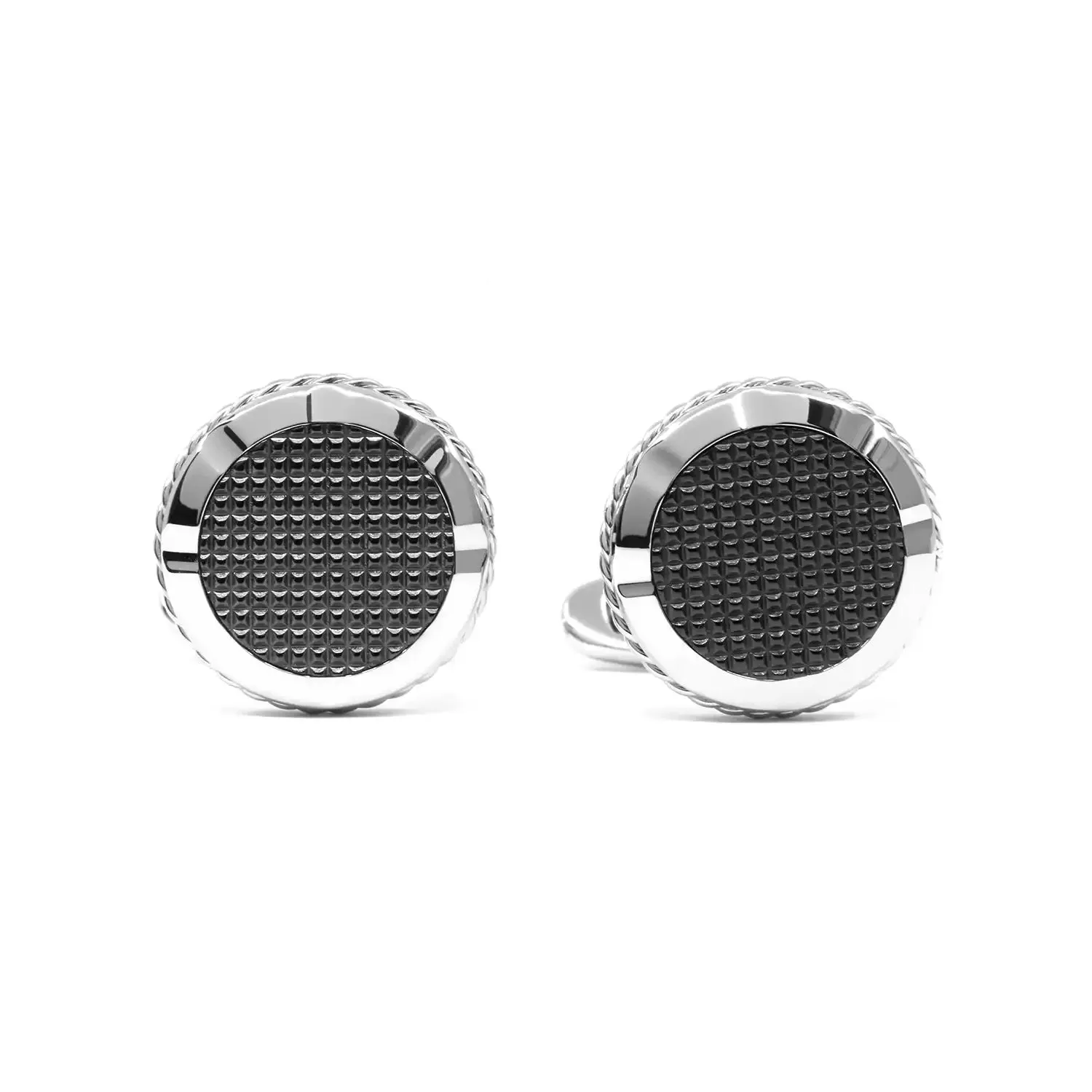 Celtic® Clous de Paris Cufflinks sold by Charriol product image thumbnail 2