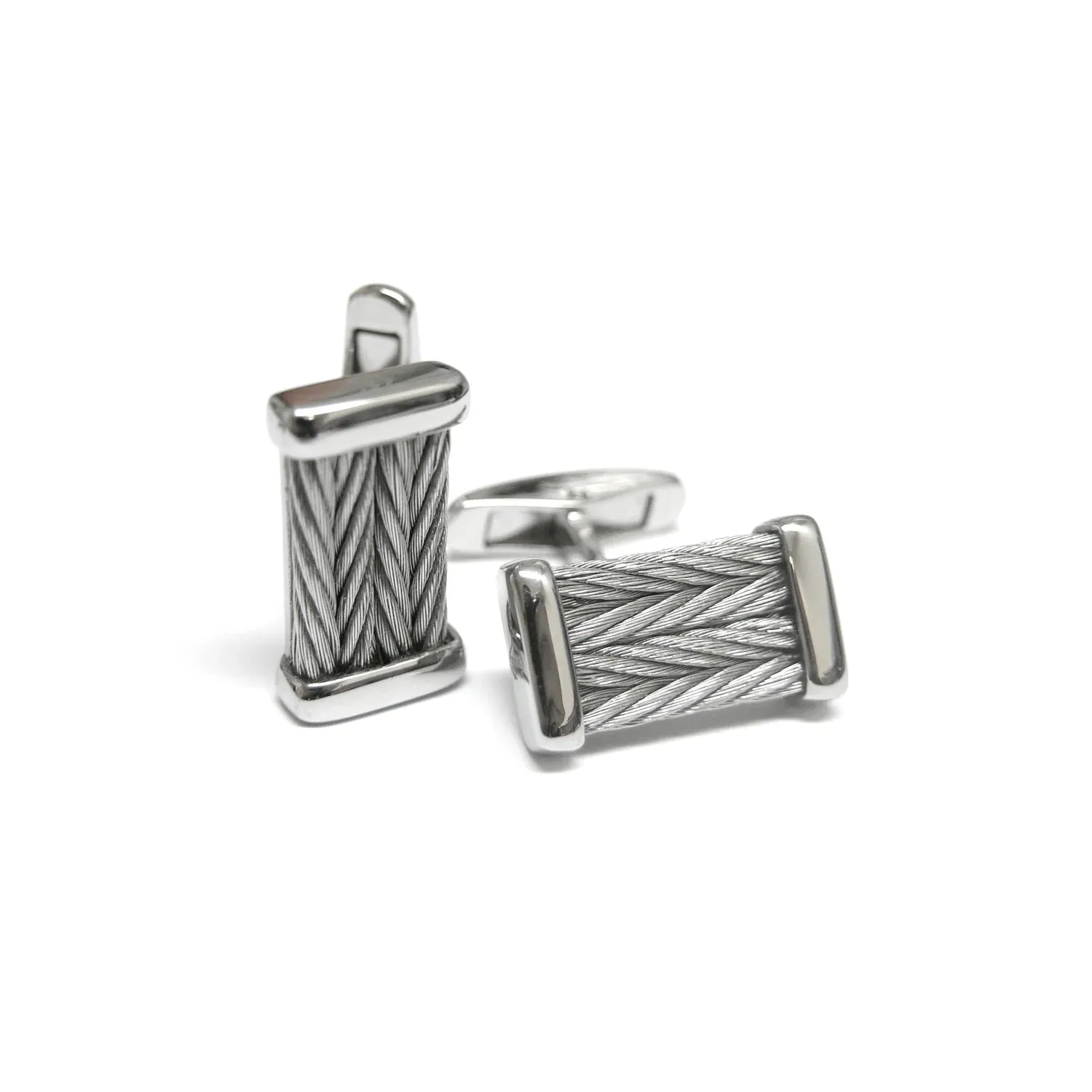 Celtic® Chevron Cufflinks sold by Charriol product image thumbnail 2